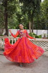 Lw 9263 Laheriya & Bandhej Print Navratri Special Gown Collections